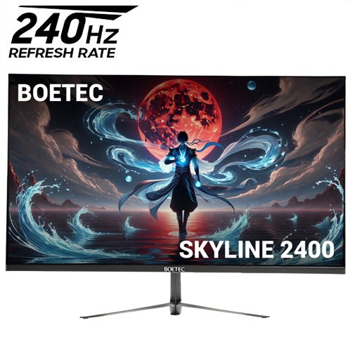 Monitor Boetec Skyline 2400 24" FHD - 1ms - Curvo - 240Hz