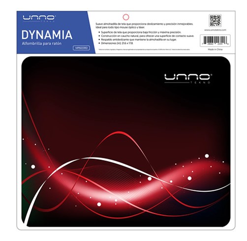 Mousepad UNNO TEKNO DYNAMIA ROJO - MP6031RD