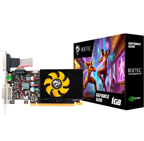Tarjeta de Video Boetec Nvidia GeForce G210 1GB DDR3