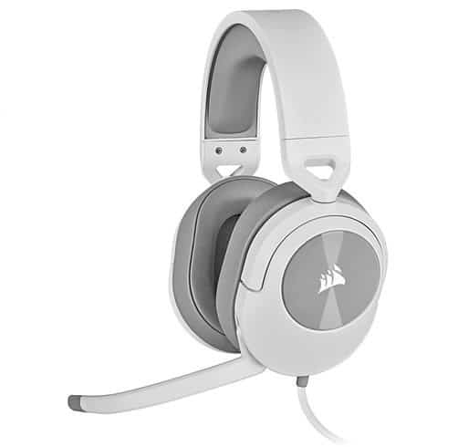 Headset Corsair HS55 Surround Blanco - CA-9011266-NA