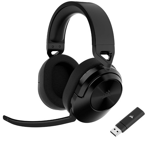 Headset Corsair HS55 Wireless - Negro - CA-9011280-NA