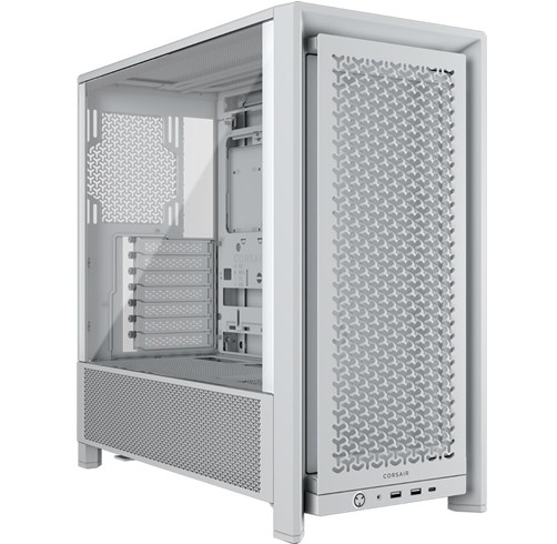 Case Corsair Frame 4000 Series - Airflow Mesh - Blanco - CC-9011297-WW