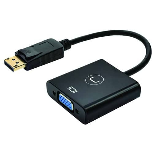 ADAPTADOR DISPLAY PORT A VGA Unno Tekno - AD3006BK