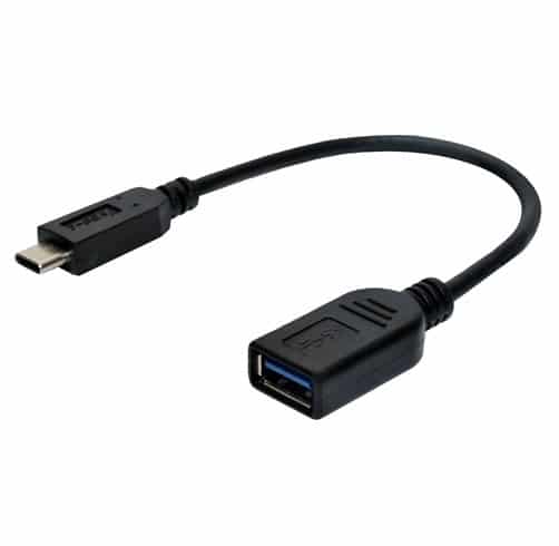 ADAPTADOR UNNO TEKNO Tipo C OTG a USB 3.0 Hembra - AD4203BK
