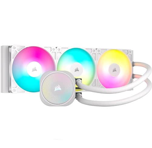 Enfriamiento Liquido Corsair Nautilus 360 RS ARGB - Blanco - CW-9060095-WW