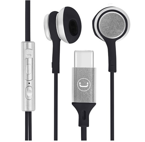 Audifonos UNNO TEKNO Earbuds Ultra Tipo C - Negro - HS7005BK