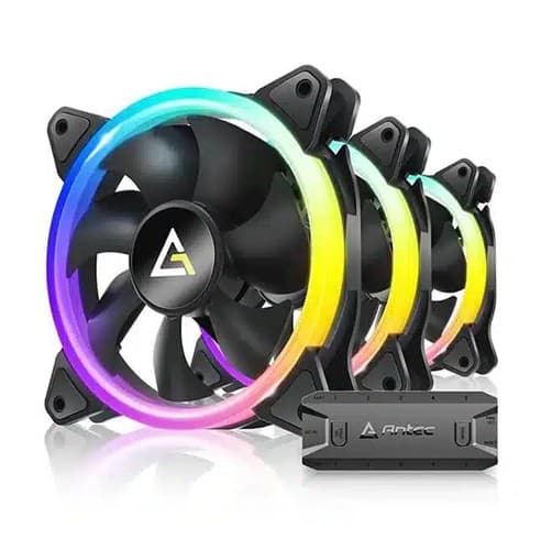 Ventilador Antec Neon 120 ARGB Fan - Pack 3