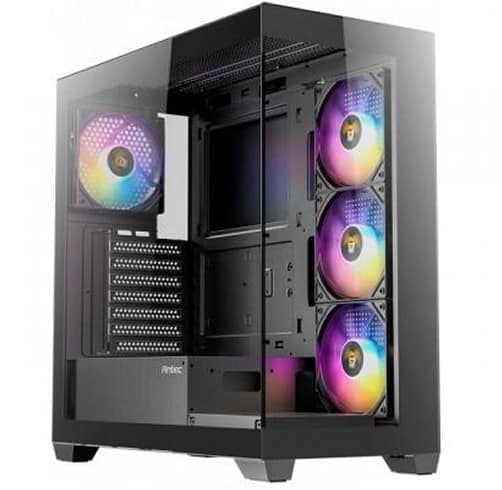 Case Antec CX300 ARGB 4 Fans- Negro - CX300 ARGB -B