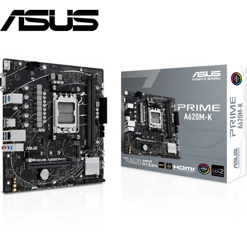 Tarjeta Madre Asus Prime A620M-K - 90MB1F40-M0EAY0
