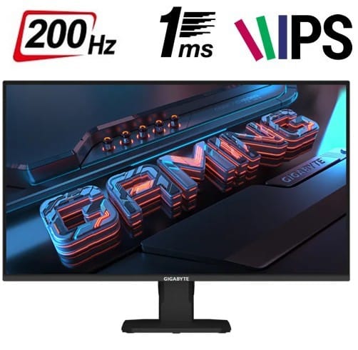 Monitor Gigabyte GS25F2 - 24.5" - FHD - 200Hz - IPS - Parlantes - 20VM0-GS25F2BM-1SAS
