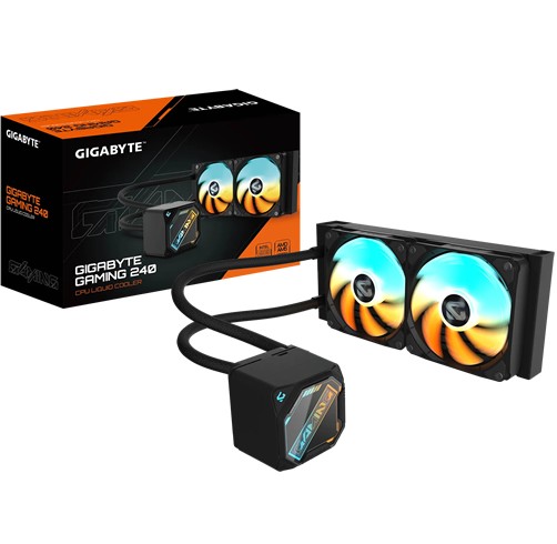 Enfriamiento Liquido Gigabyte Gaming 240 - Negro - 28400-GM240-1CBR