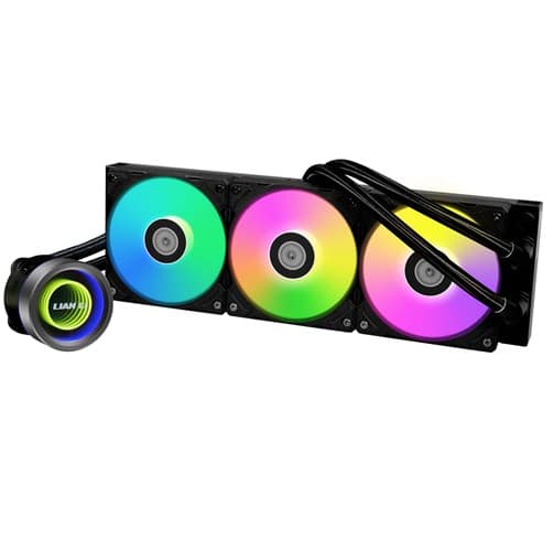 Enfriamiento Liquido Lian LI GA II Trinity 360 - Negro - GA2T36B