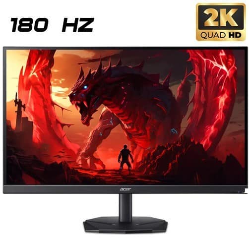 Monitor Acer Nitro KG271U N3bmiipx - 27" WQHD 180Hz - 0.5ms - LCD - UM.HX1AA.307