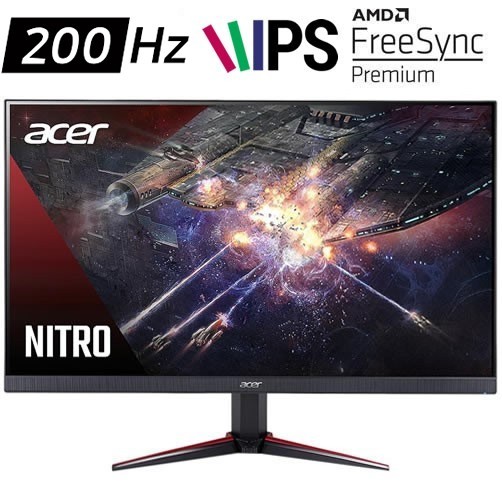 Monitor Acer Nitro VG240Y X1biip - 23.8" FHD 200Hz - 0.5ms - IPS - UM.QV0AA.101
