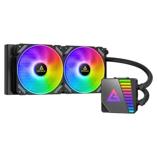 Enfriamiento Antec Symphony 240 ARGB - Negro - 24022500581
