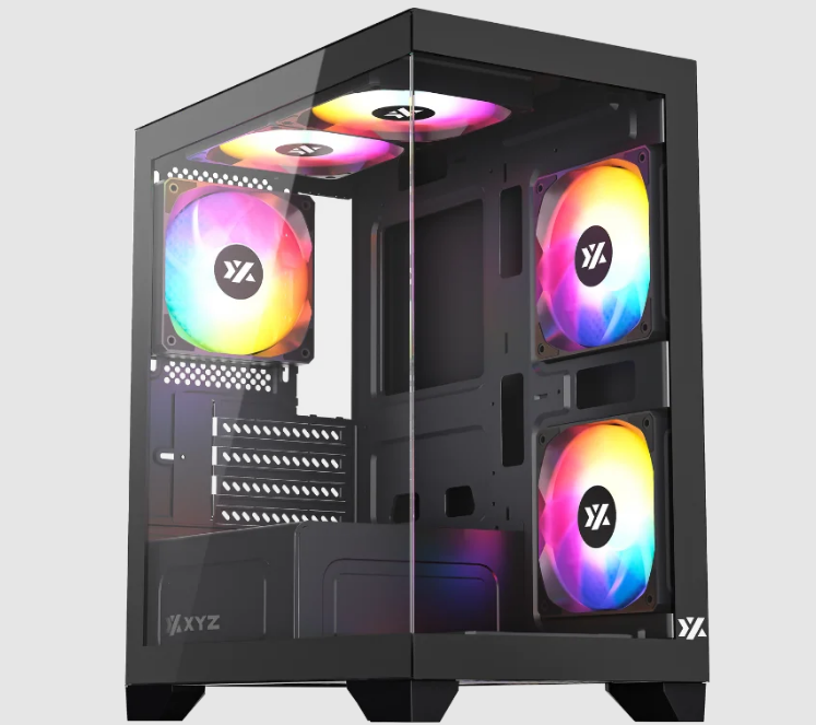 Case XYZ Titanium View Lite Negro X-CX-TITANIUMVIEWLT-B
