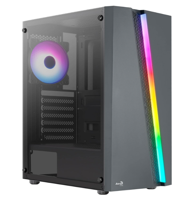 Case Aerocool Blade RGB - Negro - Blade-G-BK-v1