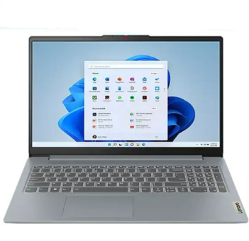 Laptop Lenovo IdeaPad Slim 3 - Core i3 1315U - 8GB RAM - 512GB SSD - 15.6" FHD - Artic Grey - 82X700GBGJ