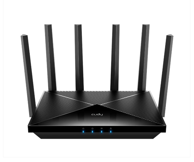 Router Cudy BE6500 Dual Band Wifi 7 - Negro - WR6500