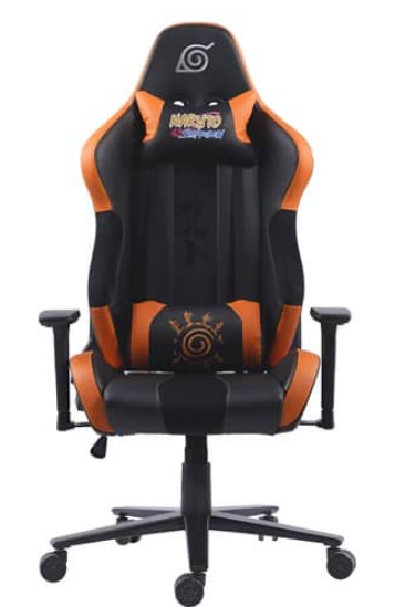 Silla Gaming Checkpoint - Naruto Hand Sign - Negro/Naranja - NA-CH-9192-CR