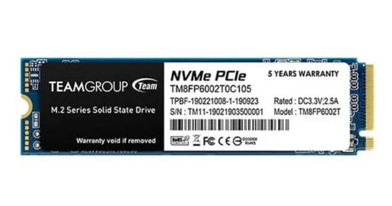 SSD TeamGroup MP33 M.2 256GB - TM8FP6256G0C101