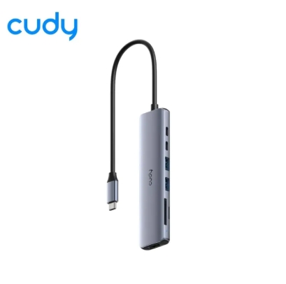 Hub Cudy USB-C 3.0 - 7 en 1 - UH407