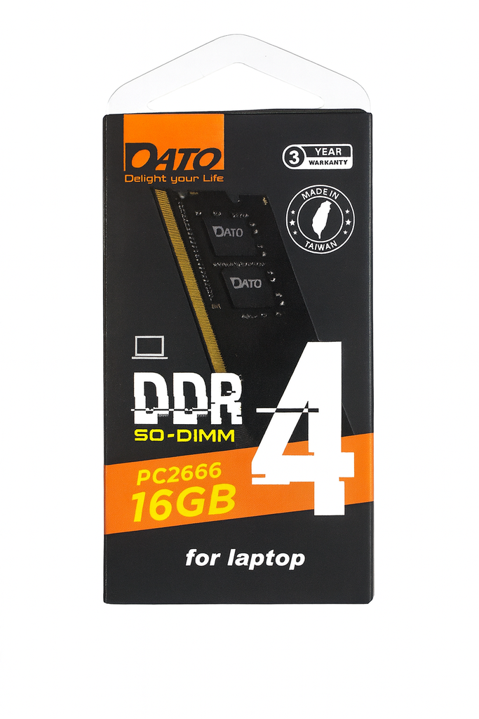 Memoria DATO RAM Sodimm 16GB  DDR4 PC26666 3200Mhz P/N: DT16G4DS26