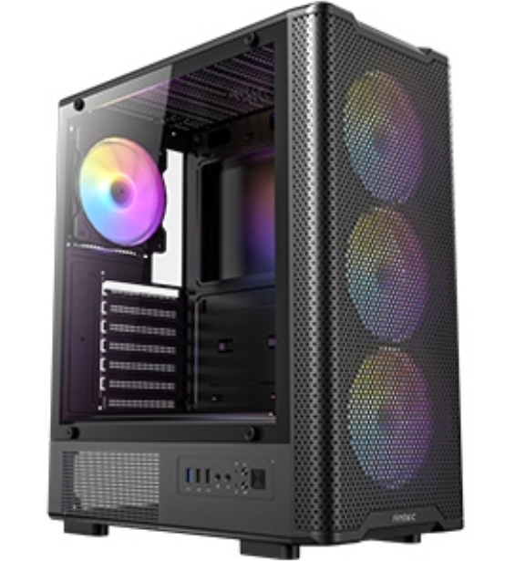 Case Antec VX310 ARGB - Negro - VX310 ARGB