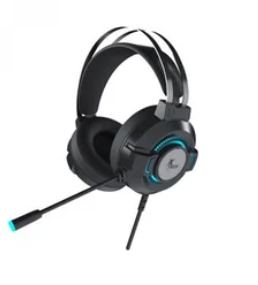 Headset  Xtech Morrighan Led Light Stereo  - Negro - XTH-565
