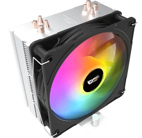 Enfriamiento Darkflash C400-Rainbow Champion Series - Negro