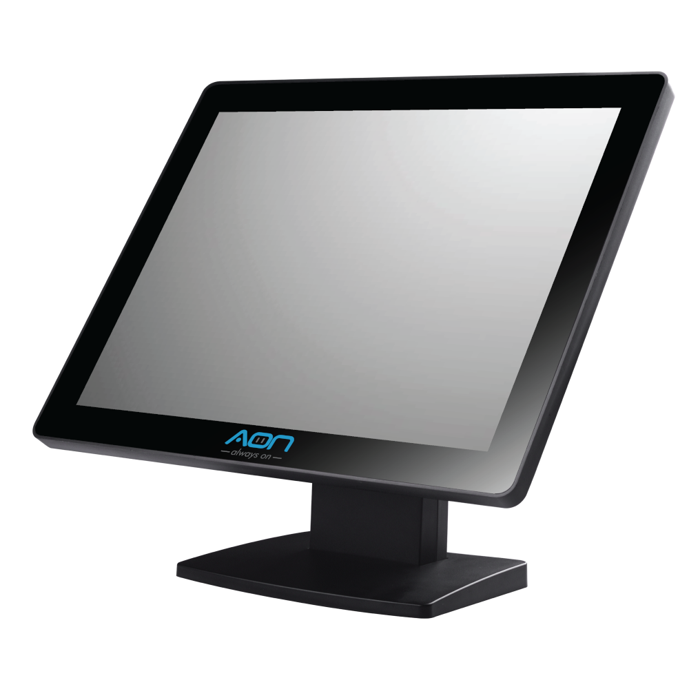Monitor Táctil Post AON TSM-115 - 15" - FHD - Táctil -  conexión USB/VGA/ HDMI - negro - AO-MO-1000