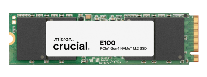 SSD Crucial E100 PCIe Gen4 NVMe 2280 M.2 1TB - CT1000E100SSD8-TH