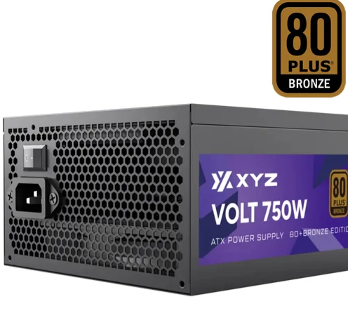 Fuente De Poder XYZ Volt One - 750W - 80 Plus Bronce - XYZ-SA-1011