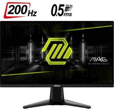 Monitor MSI MAG 255F E20 - 24.5" - IPS - FHD - 0.5MS - 200Hz - Negro - 9S6-3BC21M-046