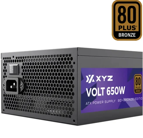 Fuente De Poder XYZ Volt One - 650W - 80 Plus Bronce - XYZ-SA-1010