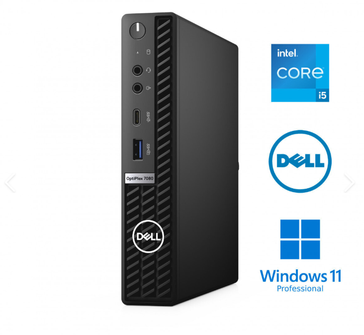 Mini PC Dell Optiplex 7080 i5 10500T - 240gb SSD - 16gbGB de RAM - Windows 11 Pro (OUTLET)