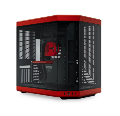 Case Hyte Y70 - Negro Rojo - CS-HYTE-Y70-BR