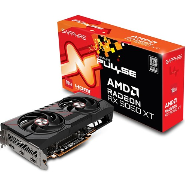Tarjeta de Video Sapphire Pulse AMD Radeon RX 9060 XT Gaming 16 GB - S88-3E493-101SA