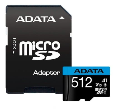Memoria MicroSD ADATA 512 GB UHS-I - AUSDX512GUICL10A1-RA1