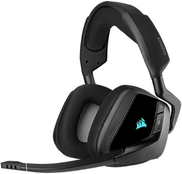 Headset Corsair Void RGB Elite Wireless Carbon - CA-9011201-NA