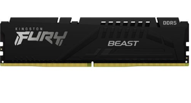 Memoria RAM Kingston Fury Beast 8 GB DDR5 5600 Negro - KF556C40BB-8 CL40-40-40