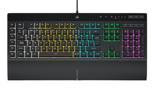 Teclado Corsair K55 RGB Pro Español - CH-9226765-SP