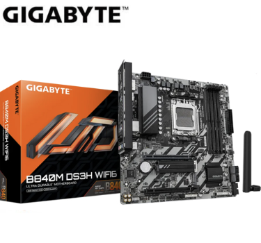 Tarjeta Madre Gigabyte B840M DS3H Wifi 6 - DDR5 - Negro - 9MB84M3HW-00-G11