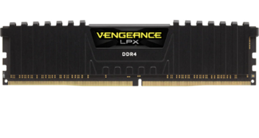Memoria Ram Corsair Vengeance LPX - 16GB DDR4 3200MT/s - Negro - CMK16GX4M1E3200C16