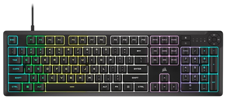 Teclado Corsair K55 Core - Negro - CH-9226C65-SP