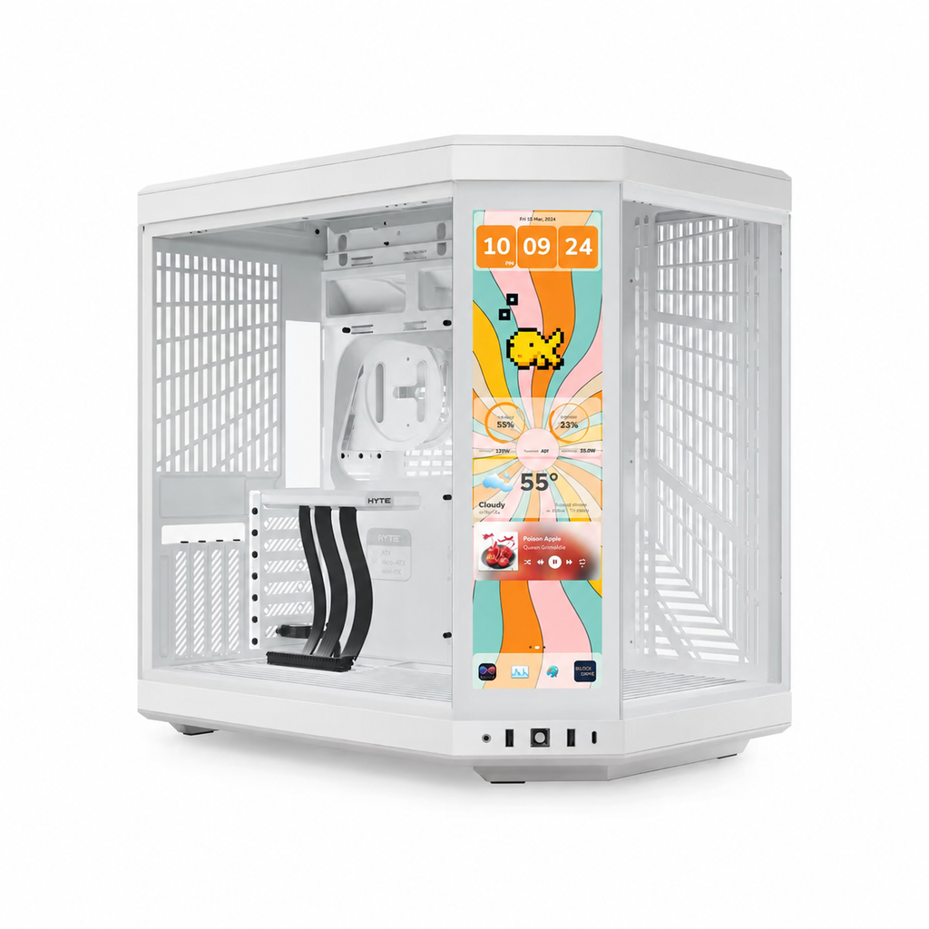 PC M-TEK RYZEN 7 7700X, X870 GAMING AM5, RTX5080, COOLER HYDROTEMP 240mm PANTALLA, SEASONIC 850W 80 PLUS GOLD, GSKILL 32GB DDR5, 1TB M.2, CASE HYTE Y70 TOUCH INFINITE WINDOWS 11 PRO 