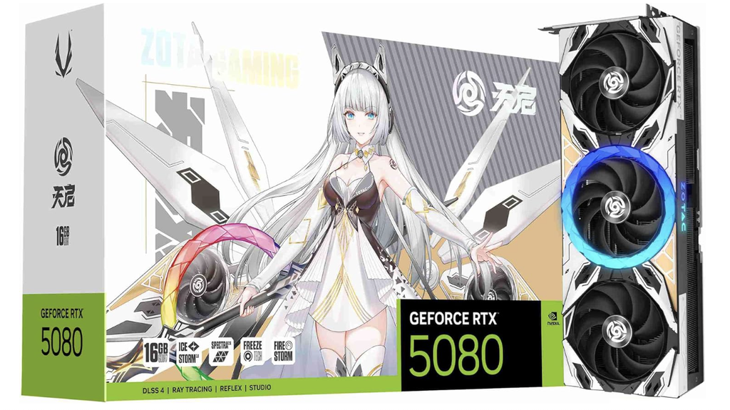 Tarjeta de Video Zotac Gaming Geforce RTX 5080 Apocalypse OC 16GB GDDR7 - ZT-B50800C-1OP