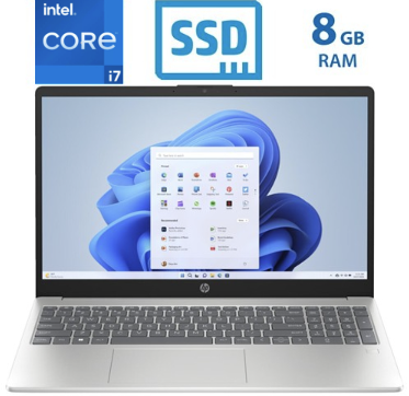Laptop HP 15-fd0777nr - 15,6" FHD - I7-1255U - 8GB DDR4 - 256GB - WIN11 - 9X5K9UA#ABA