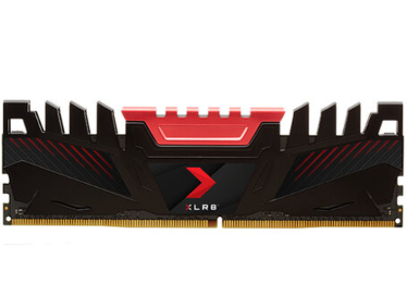 Memoria Ram PNY XLR8 - 8 GB DDR4 - 3200Mhz - Negro - MD16GK2D4320016AXR