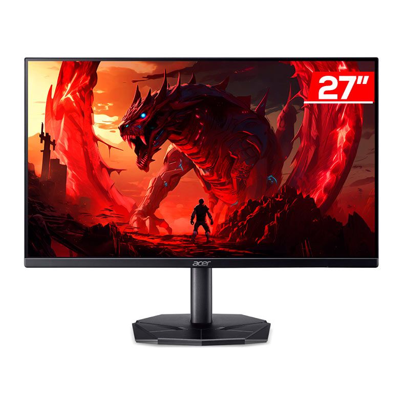 Monitor Acer KG270 P6bi - 27" FHD - 144HZ - IPS - 1ms - Negro - UM.HX0AA.603